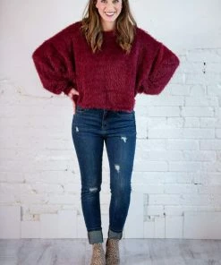 Special A Distressed High Rise Skinny