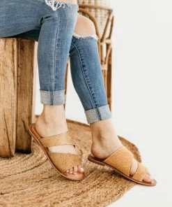 Naughty Monkey Spirited Sandals In Camel Apparel