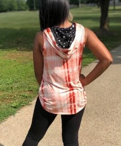 Boutique Simplified Star Gazing Hooded Tank