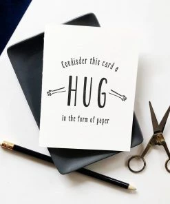Steel Petal Press Paper Hug Card Lifestyle + Home