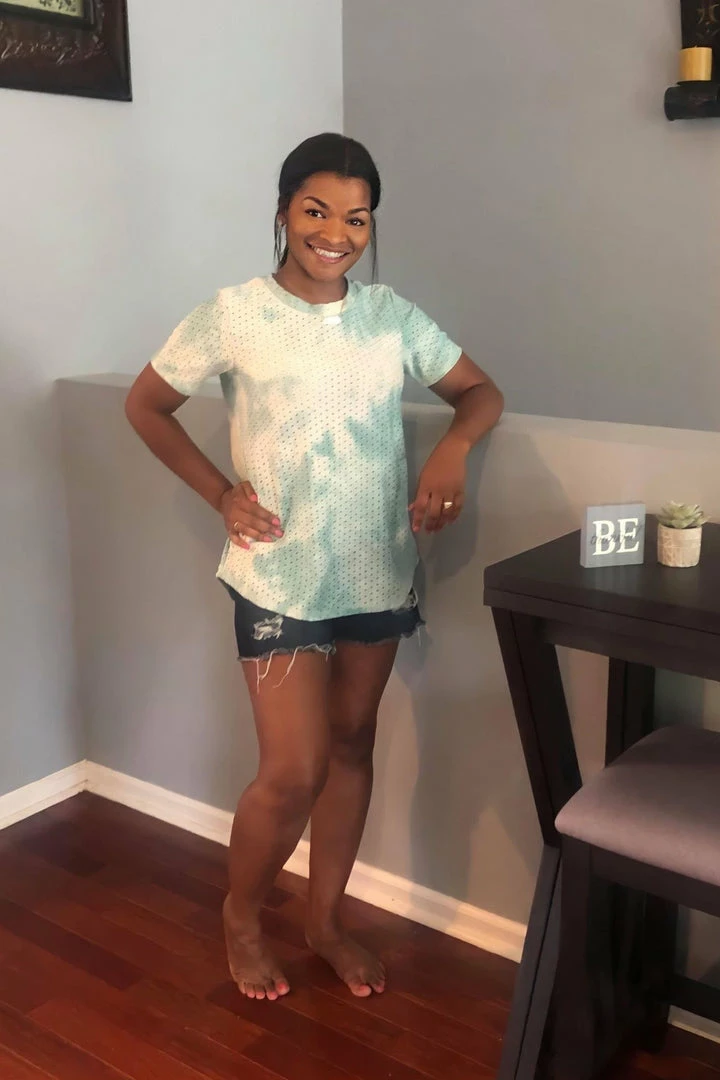 Boutique Simplified Summer Skies Eyelet Top 3 Boutique Simplified Summer Skies Eyelet Top