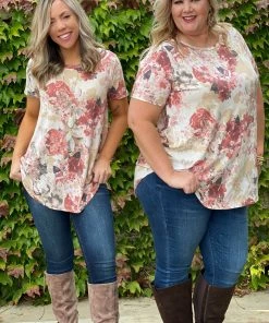 Boutique Simplified Sweet Symphony Of Roses Hi Lo Tunic 16 Boutique Simplified Sweet Symphony Of Roses Hi Lo Tunic