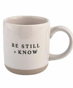 Sweet Water Decor Lifestyle + Home Be Still + Know Coffee Mug