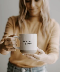Sweet Water Decor Lifestyle + Home Be Still + Know Coffee Mug