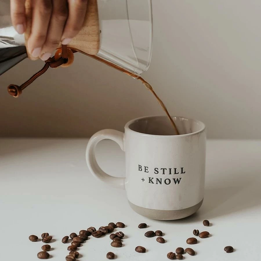 Sweet Water Decor Lifestyle + Home Be Still + Know Coffee Mug 3 Sweet Water Decor Lifestyle + Home Be Still + Know Coffee Mug