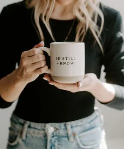 Sweet Water Decor Lifestyle + Home Be Still + Know Coffee Mug 7 Sweet Water Decor Lifestyle + Home Be Still + Know Coffee Mug