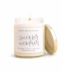 Sweet Water Decor Sweater Weather Hand Poured Candle Lifestyle + Home