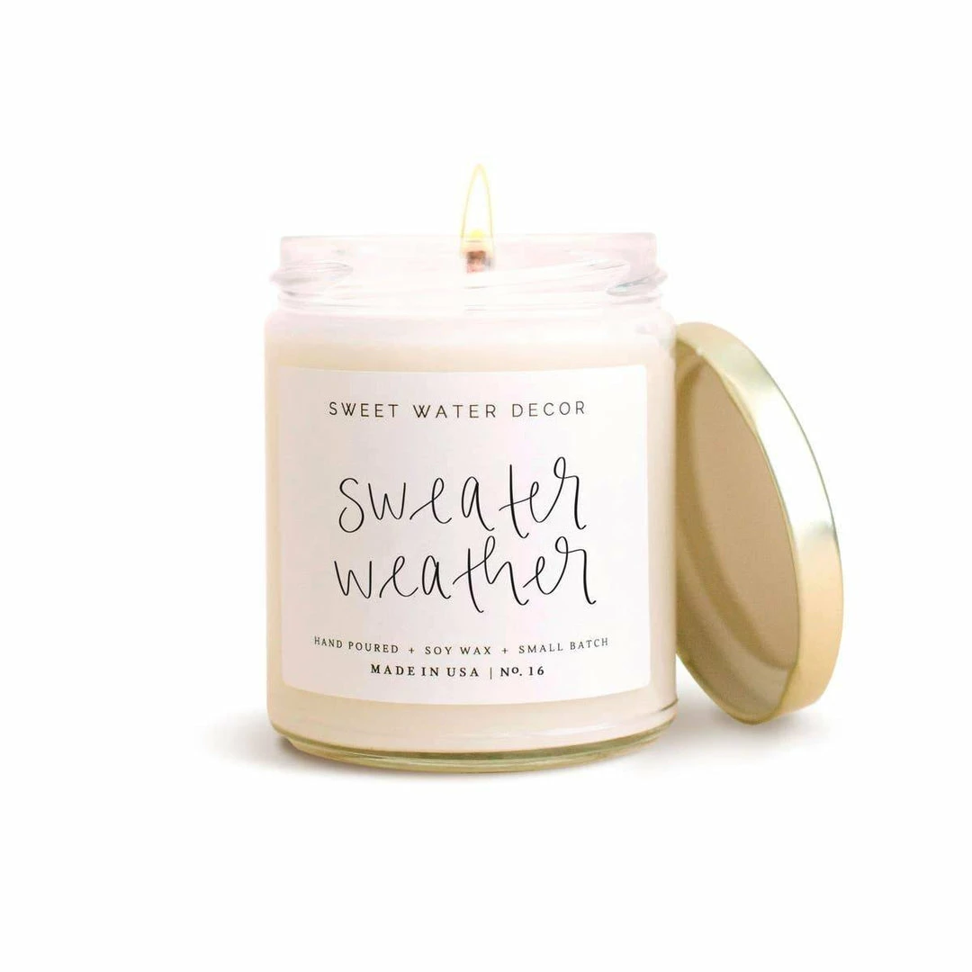 Sweet Water Decor Sweater Weather Hand Poured Candle Lifestyle + Home 2 Sweet Water Decor Sweater Weather Hand Poured Candle Lifestyle + Home