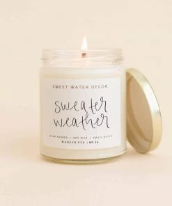 Sweet Water Decor Sweater Weather Hand Poured Candle Lifestyle + Home 7 Sweet Water Decor Sweater Weather Hand Poured Candle Lifestyle + Home