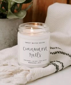 Sweet Water Decor Cinnamon Rolls Soy Candle Lifestyle + Home