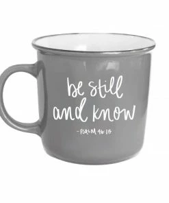 Sweet Water Decor Be Still & Know Psalm Scripture Mug Lifestyle + Home