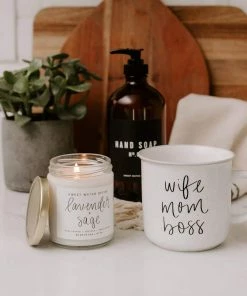 Sweet Water Decor Wife Mom Boss Rustic Campfire Coffee Mug