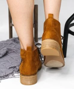 Corkys Totes Booties In Cognac