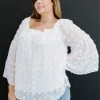 Trendsi Daydreamer Pom-Pom Blouse