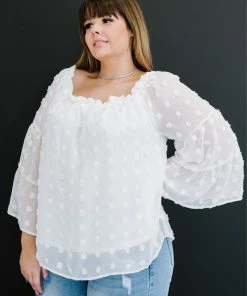 Trendsi Daydreamer Pom-Pom Blouse