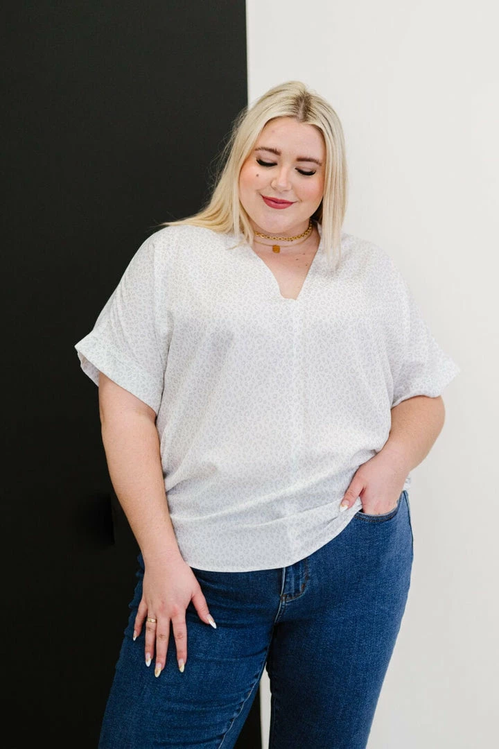 Trendsi Subtly Chic Leopard Print Blouse Apparel 1 Trendsi Subtly Chic Leopard Print Blouse Apparel