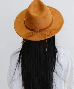 Trendsi Perfect Day Faux Suede Fedora