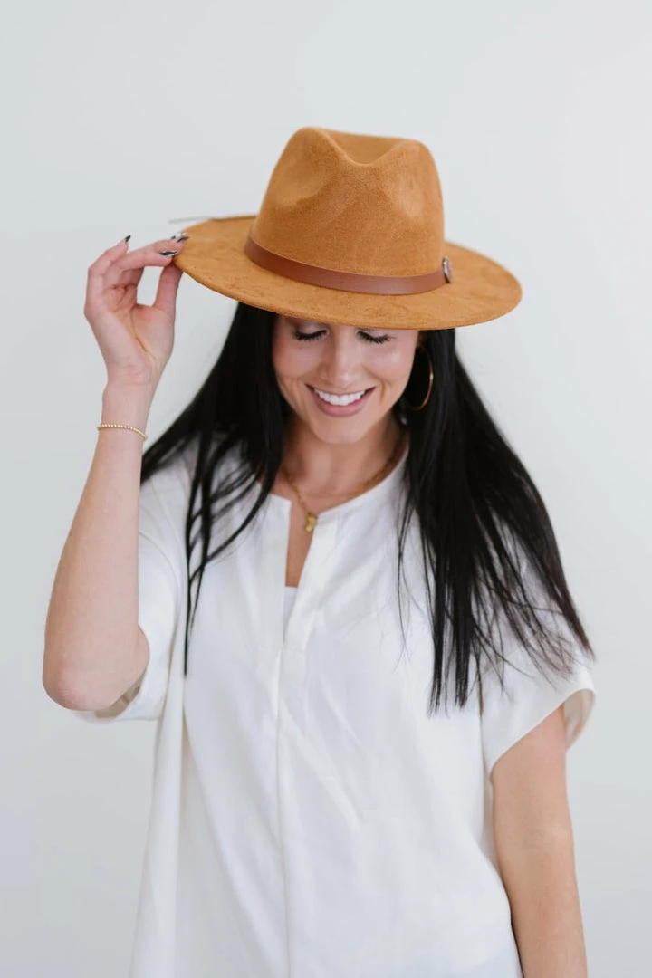 Trendsi Perfect Day Faux Suede Fedora 2 Trendsi Perfect Day Faux Suede Fedora