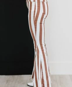 Trendsi GHG- Shop Singles Bestto Show StopperStriped Flare Leg Jeans (GHG-S)