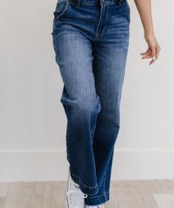 Trendsi Kancan Girls Like Me Full Size Run Wide Leg Jeans