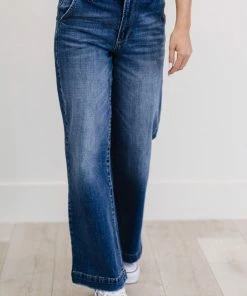 Trendsi Kancan Girls Like Me Full Size Run Wide Leg Jeans