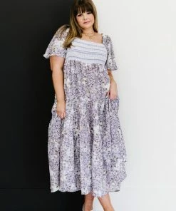 Trendsi Apparel First Bloom Smocked Dress