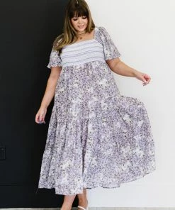 Trendsi Apparel First Bloom Smocked Dress