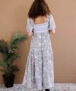 Trendsi Apparel First Bloom Smocked Dress