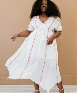 Trendsi School's Out Embroidered Dress