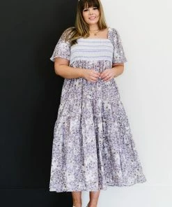 Trendsi Apparel First Bloom Smocked Dress
