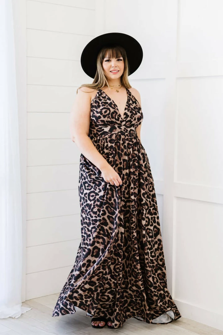 Trendsi Never Stop Leopard Maxi Dress 2 Trendsi Never Stop Leopard Maxi Dress
