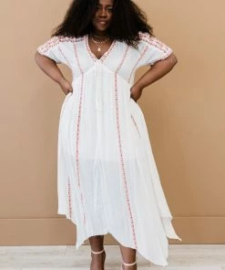 Trendsi School's Out Embroidered Dress