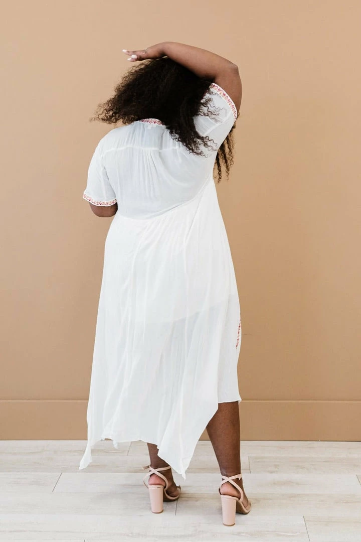 Trendsi School's Out Embroidered Dress 5 Trendsi School's Out Embroidered Dress