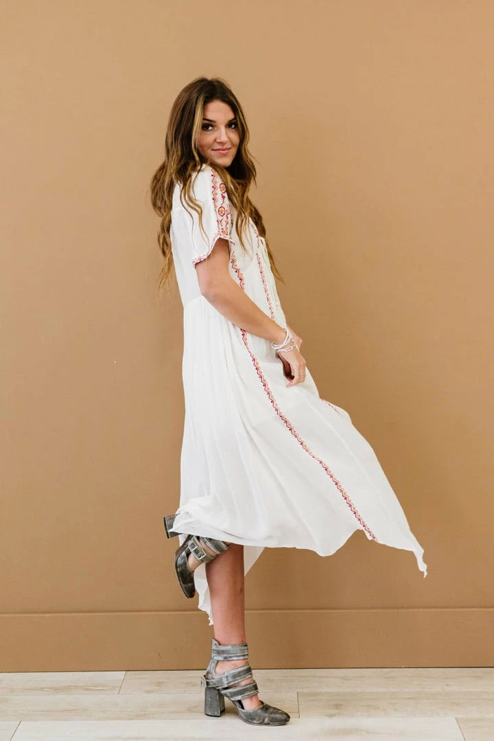 Trendsi School's Out Embroidered Dress 8 Trendsi School's Out Embroidered Dress