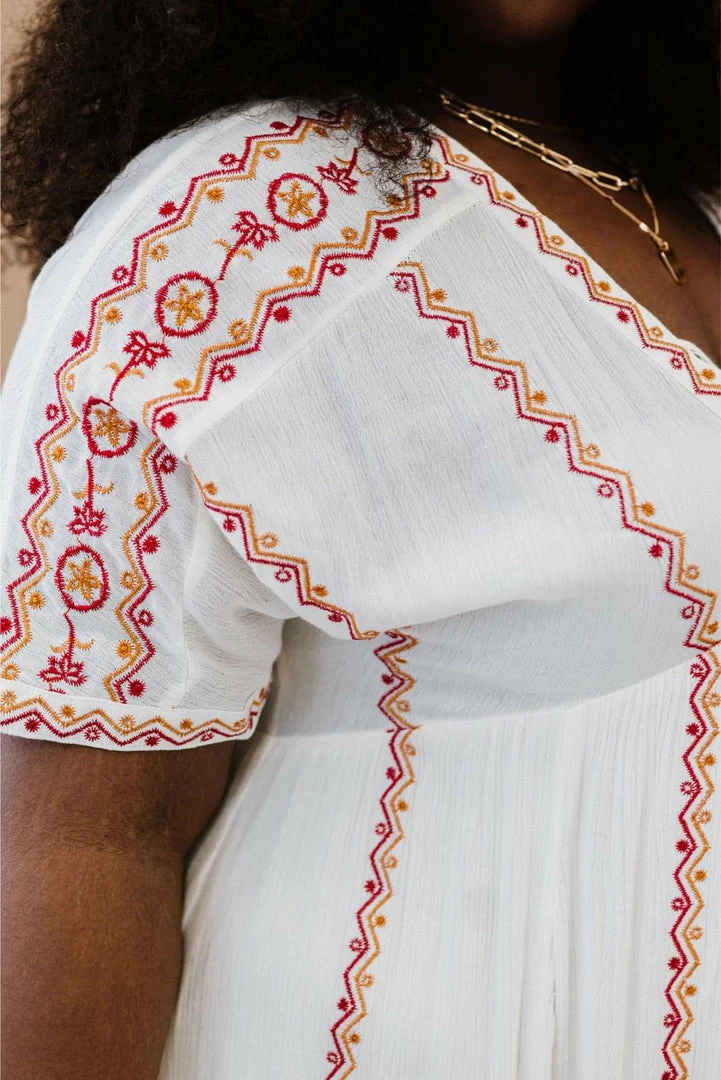 Trendsi School's Out Embroidered Dress 11 Trendsi School's Out Embroidered Dress