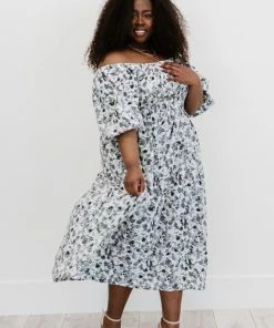Trendsi Simply Smitten Floral Midi Dress