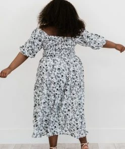 Trendsi Simply Smitten Floral Midi Dress
