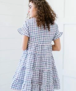 Trendsi Still Spinning Gingham Babydoll Dress Apparel 10 Trendsi Still Spinning Gingham Babydoll Dress Apparel