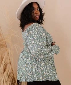 Trendsi Flora And Fauna Full Size Run Smocked Blouse 15 Trendsi Flora And Fauna Full Size Run Smocked Blouse