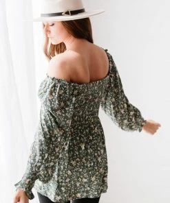 Trendsi Flora And Fauna Full Size Run Smocked Blouse 21 Trendsi Flora And Fauna Full Size Run Smocked Blouse