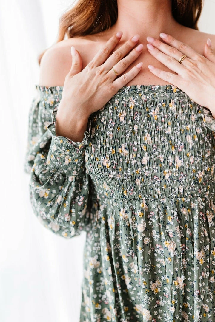 Trendsi Flora And Fauna Full Size Run Smocked Blouse 12 Trendsi Flora And Fauna Full Size Run Smocked Blouse