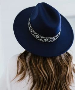 Trendsi Sweet And Sassy Printed Strap Fedora