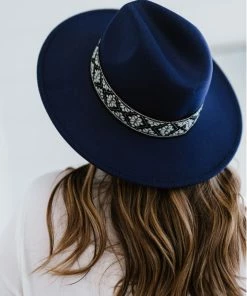 Trendsi Sweet And Sassy Printed Strap Fedora