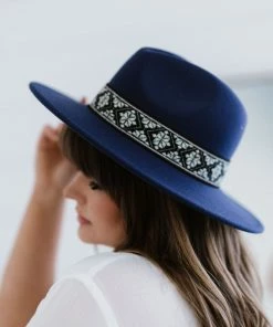 Trendsi Sweet And Sassy Printed Strap Fedora