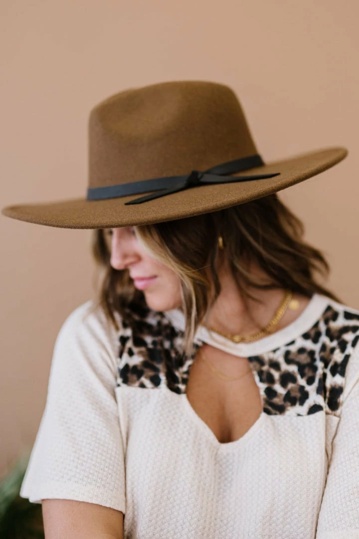 Trendsi Wanderlust Faux Leather Strap Fedora Hat 1 Trendsi Wanderlust Faux Leather Strap Fedora Hat