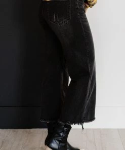 Trendsi Denim RISEN Fresh Start Frayed Wide Leg Jeans 8 Trendsi Denim RISEN Fresh Start Frayed Wide Leg Jeans