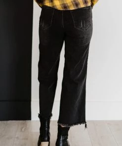 Trendsi Denim RISEN Fresh Start Frayed Wide Leg Jeans 9 Trendsi Denim RISEN Fresh Start Frayed Wide Leg Jeans