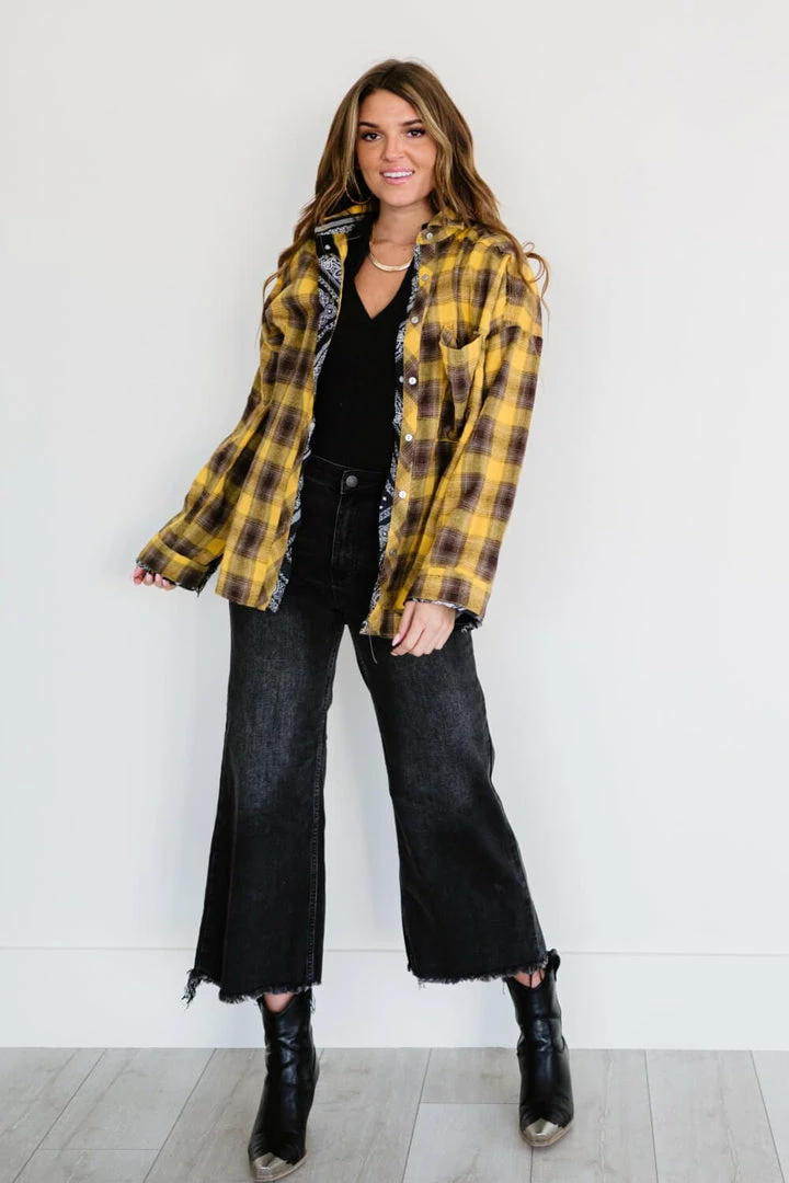 Trendsi Denim RISEN Fresh Start Frayed Wide Leg Jeans 6 Trendsi Denim RISEN Fresh Start Frayed Wide Leg Jeans