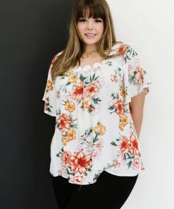 Trendsi Full Of Magic Floral Blouse Apparel