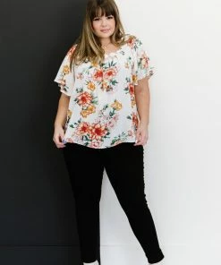 Trendsi Full Of Magic Floral Blouse Apparel